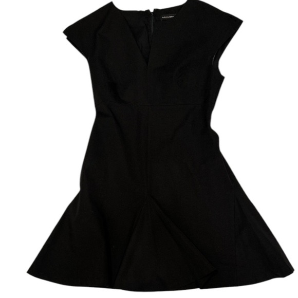 Banana Republic EUC Black Fit & Flare dress, size 10P. - Picture 1 of 5